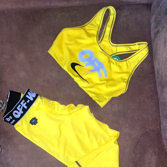 Off-White Other - Authentic Off white tights and sports bra